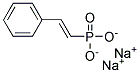 Disodium (2-phenylvinyl)phosphonate