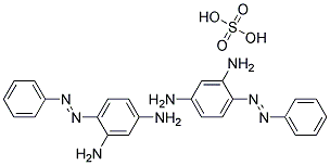 Bis(4-(phenylazo)benzene-1,3-diamine) sulphate