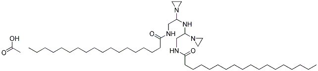 N,N-(Iminobis(ethyleneiminoethylene))bis(stearamide) monoacetate