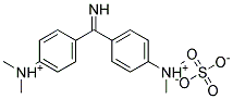 4,4-Carbonimidoylbis(N,N-dimethylbenzenamine sulphate