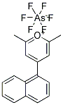 2,6-Dimethyl-4-(1-naphthyl)pyrylium hexafluoroarsenate
