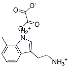 3-(2-Ammonioethyl)-7-methyl-1H-indolium oxalate