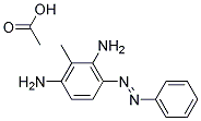 3-(Phenylazo)toluene-2,6-diamine monoacetate
