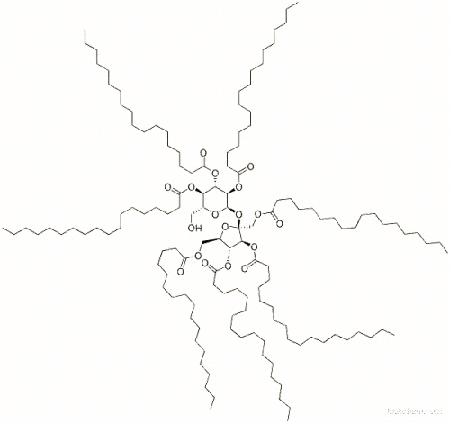 Molecular Structure of 90567-58-1 (Sucrose heptastearate)