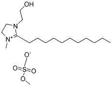 4,5-Dihydro-1-(2-hydroxyethyl)-3-methyl-2-undecyl-1H-imidazolium methyl sulphate