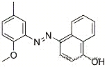 Molecular Structure of 93940-03-5 (4-[(2-methoxy-5-methylphenyl)azo]naphthol)