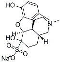 Sodium (5alpha)-4,5-epoxy-3,6-dihydroxy-17-methylmorphinan-6-sulphonate
