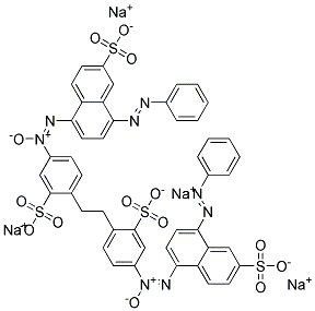 Tetrasodium 5,5-(ethylenebis((3-sulphonato-4,1-phenylene)-ONN-azoxy))bis(8-(phenylazo)naphthalene-2-sulphonate)