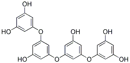 1,3-Benzenediol, 5,5-(oxybis((5-hydroxy-3,1-phenylene)oxy))bis-, coupled with diazotized 3,3-dimethoxy(1,1-biphenyl)-4,4-diamine, sodium salt