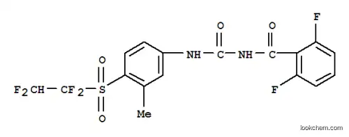 Molecular Structure of 100341-27-3 (2,6-difluoro-N-({3-methyl-4-[(1,1,2,2-tetrafluoroethyl)sulfonyl]phenyl}carbamoyl)benzamide)