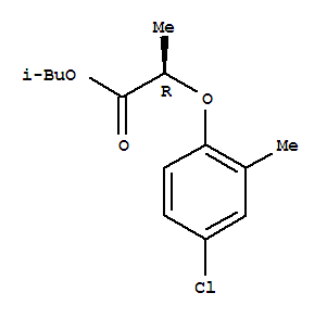 Propanoic acid,2-(4-chloro-2-methylphenoxy)-, 2-methylpropyl ester, (R)- (9CI)