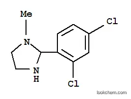Molecular Structure of 101564-82-3 (2-(2,4-dichlorophenyl)-1-methyl-imidazolidine)