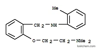 Molecular Structure of 101737-66-0 (N-{2-[2-(dimethylamino)ethoxy]benzyl}-2-methylaniline)