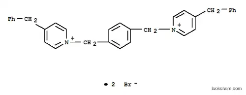 Molecular Structure of 102584-21-4 (Pyridinium,1,1'-[1,4-phenylenebis(methylene)]bis[4-(phenylmethyl)-, dibromide (9CI))