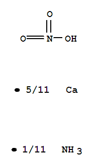 Nitric acid, ammoniumcalcium salt (11:1:5) (9CI)