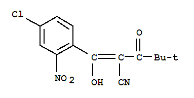 Pentanenitrile,2-[(4-chloro-2-nitrophenyl)hydroxymethylene]-4,4-dimethyl-3-oxo-