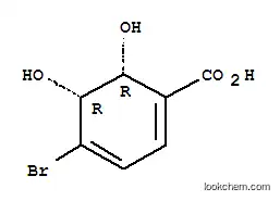 Molecular Structure of 115524-22-6 ((2R,3R)-4-BROMO-1-CARBOXY-2,3-DIHYDROXYCYCLOHEXA-4,6-DIENE, 95)