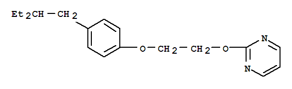 Pyrimidine,2-[2-[4-(2-ethylbutyl)phenoxy]ethoxy]-
