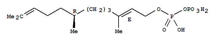 Diphosphoric acid,mono(3,7,11-trimethyl-2,10-dodecadienyl) ester, [R-(E)]- (9CI)