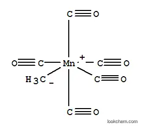 Molecular Structure of 13601-24-6 (Manganese,pentacarbonylmethyl-, (OC-6-21)-)