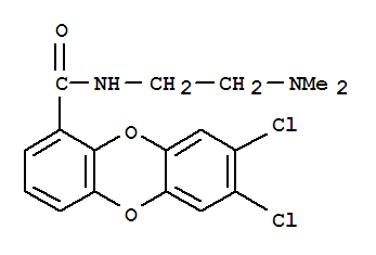 Dibenzo[b,e][1,4]dioxin-1-carboxamide,7,8-dichloro-N-[2-(dimethylamino)ethyl]-