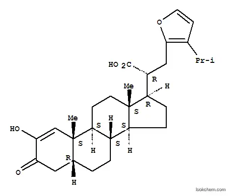 Stigmasta-1,23,28-trien-21-oicacid, 23,29-epoxy-2-hydroxy-3-oxo-, (5b)- (9CI)