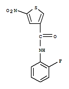 3-Thiophenecarboxamide,N-(2-fluorophenyl)-5-nitro-