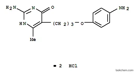 Molecular Structure of 15065-48-2 (2-amino-5-[3-(4-aminophenoxy)propyl]-6-methylpyrimidin-4(1H)-one)