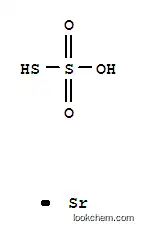 Molecular Structure of 15123-90-7 (strontium thiosulphate)