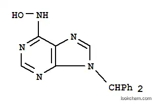 Molecular Structure of 152433-82-4 (9H-Purin-6-amine,9-(diphenylmethyl)-N-hydroxy-)