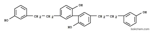 Molecular Structure of 160041-35-0 ([1,1'-Biphenyl]-2,2'-diol,5,5'-bis[2-(3-hydroxyphenyl)ethyl]-)