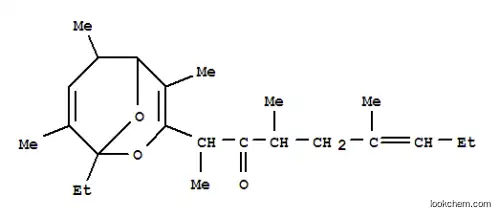 6-Nonen-3-one,2-(1-ethyl-4,6,8-trimethyl-2,9-dioxabicyclo[3.3.1]nona-3,7-dien-3-yl)-4,6-dimethyl-(9CI)