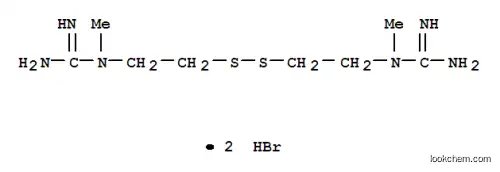 Molecular Structure of 16181-89-8 (Guanidine,N,N'''-(dithiodi-2,1-ethanediyl)bis[N-methyl-, dihydrobromide (9CI))