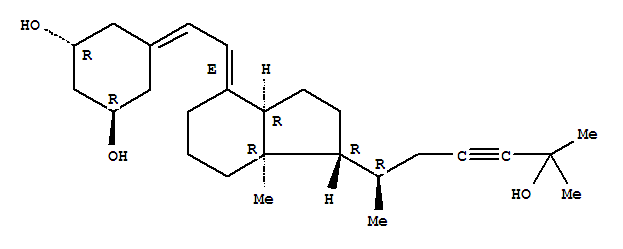 1,3-Cyclohexanediol,5-[(2E)-2-[(1R,3aR,7aR)-octahydro-1-[(1R)-5-hydroxy-1,5-dimethyl-3-hexyn-1-yl]-7a-methyl-4H-inden-4-ylidene]ethylidene]-,(1R,3R)-