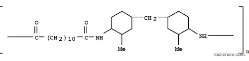 Molecular Structure of 163800-67-7 (Polyimino(2-methyl-1,4-cyclohexanediyl)methylene(3-methyl-1,4-cyclohexanediyl)imino(1,12-dioxo-1,12-dodecanediyl))