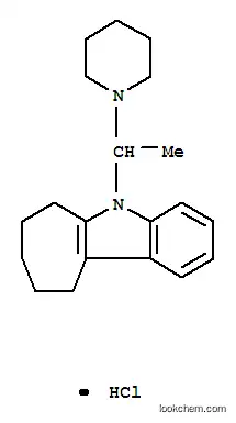 Molecular Structure of 17901-74-5 (1-[2-(7,8,9,10-tetrahydrocyclohepta[b]indol-5(6H)-yl)ethyl]piperidinium chloride)