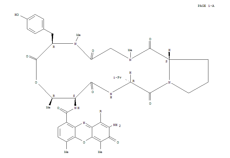 Actinomycin D,5A-(N-methyl-D-tyrosine)-5B-(N-methyl-D-tyrosine)- (9CI)