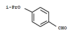 Molecular Structure of 18962-05-5 (Benzaldehyde,4-(1-methylethoxy)-)