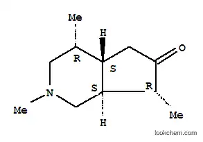 Molecular Structure of 190961-66-1 (6H-Cyclopenta[c]pyridin-6-one,octahydro-2,4,7-trimethyl-, (4R,4aS,7R,7aS)-)