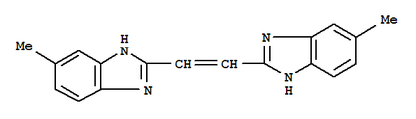 Benzimidazole,2,2'-vinylenebis[5-methyl- (8CI) cas  19208-48-1