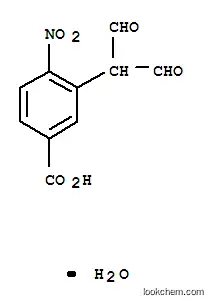 Molecular Structure of 205680-84-8 (2-(5-HYDROXYCARBONYL-2-NITROPHENYL)MALONDIALDEHYDE MONOHYDRATE, 95)