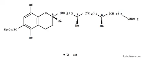 Molecular Structure of 100208-46-6 (disodium [2R-[2R*(4R*,8R*)]]-3,4-dihydro-2,5,8-trimethyl-2-(4,8,12-trimethyltridecyl)-2H-1-benzopyran-6-yl phosphate)