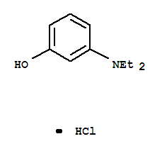 Phenol,3-(diethylamino)-, hydrochloride (1:1)