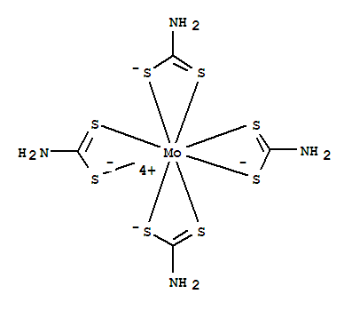 Molecular Structure of 101849-51-8 (Molybdenum,tetrakis(carbamodithioato-kS,kS')-)