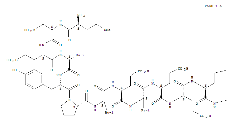 Peptide F (cattleadrenal medulla),1-de-L-tyrosine-2-deglycine-3-deglycine-4-de-L-phenylalanine-5-de-L-methionine-6-de-L-lysine-7-de-L-lysine-26-L-leucinamide-27-deglycine-28-de-L-lysine-29-de-L-argini