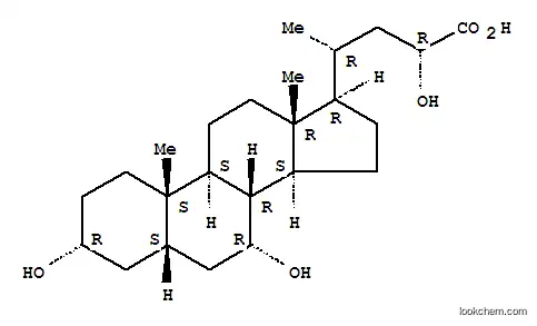 Molecular Structure of 105369-89-9 (phocaecholic acid)