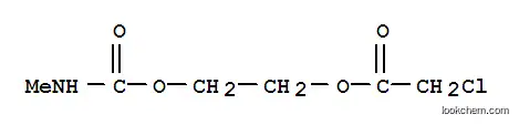Molecular Structure of 105469-20-3 (2-[(methylcarbamoyl)oxy]ethyl chloroacetate)