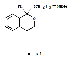 methyl-[3-(1-phenyl-3,4-dihydroisochromen-1-yl)propyl]azanium chloride