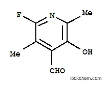 Molecular Structure of 106212-90-2 (6-fluoro-5'-deoxypyridoxal)