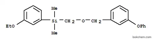 Molecular Structure of 106786-76-9 ((3-ethoxyphenyl)(dimethyl){[(3-phenoxybenzyl)oxy]methyl}silane)